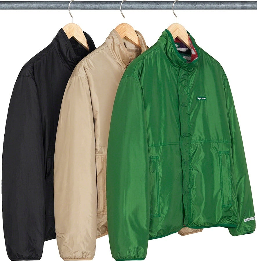 Geo Reversible WINDSTOPPER® Fleece Jacket view 22